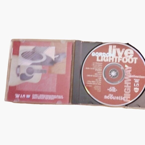 Gordon Lightfoot Live CD The Acoustic Highway Collection 1999 Release EMI Reco - Picture 2 of 5